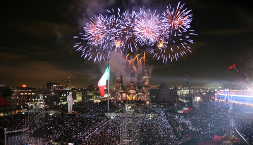 On September 16, Mexicans
						around the world celebrated Mexico's independence from Spain. We celebate by meeting with our family
						and friends to eat typical Mexican food, especially the so-called 'Pozole' (broth made from corn kernels).